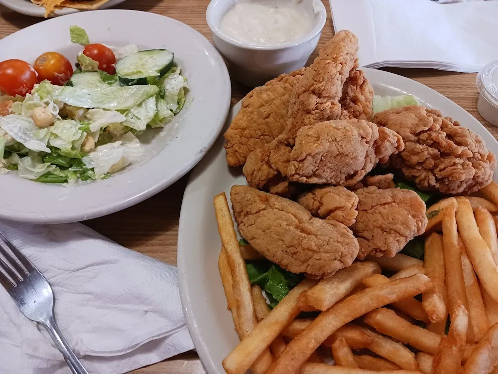 Chicken Strips and Fries